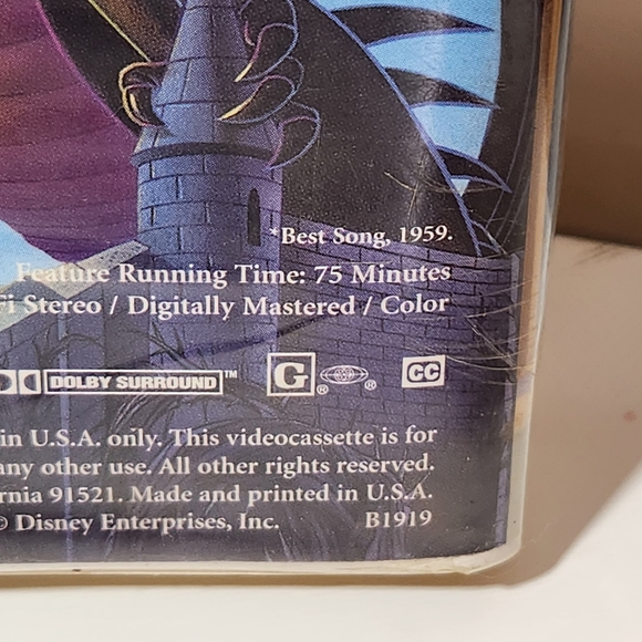 Disney Masterpiece Collection Sleeping Beauty Fully Restored Limited Edition VHS - Picture 6 of 11